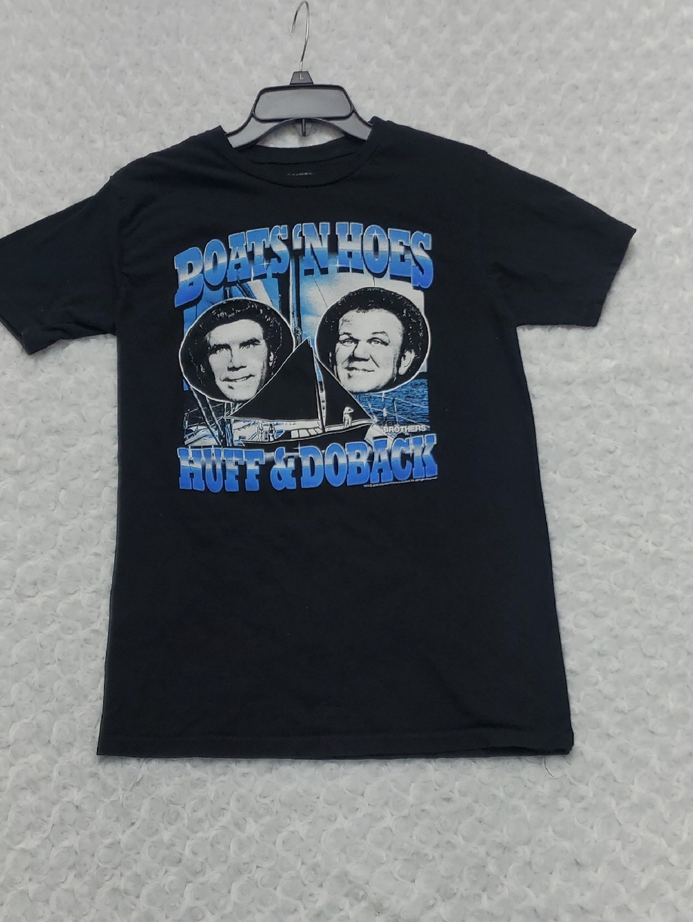 Black 'Boats 'N Hoes' Graphic T-Shirt - Black